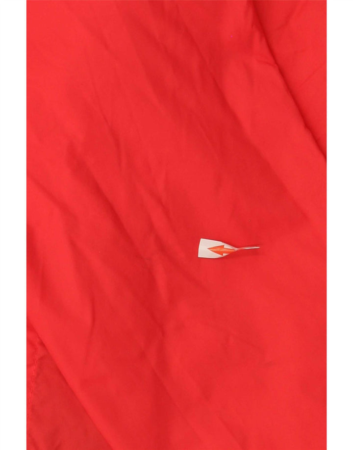 Columbia Womens Rain Jacket UK 14 Medium Red Nylon