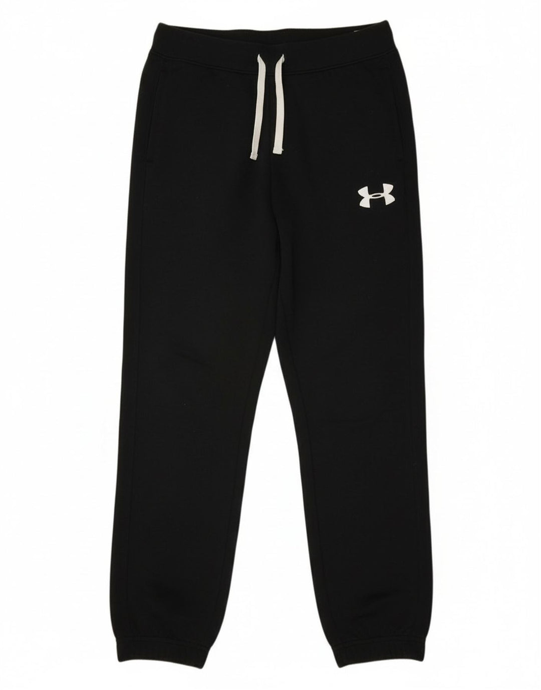 Under Armour Boys Tracksuit Trousers Joggers 9-10 Years Medium Black