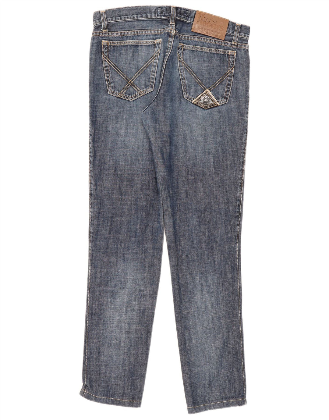 Roy Rogers Womens Slim Jeans W31 L31 Blue Cotton
