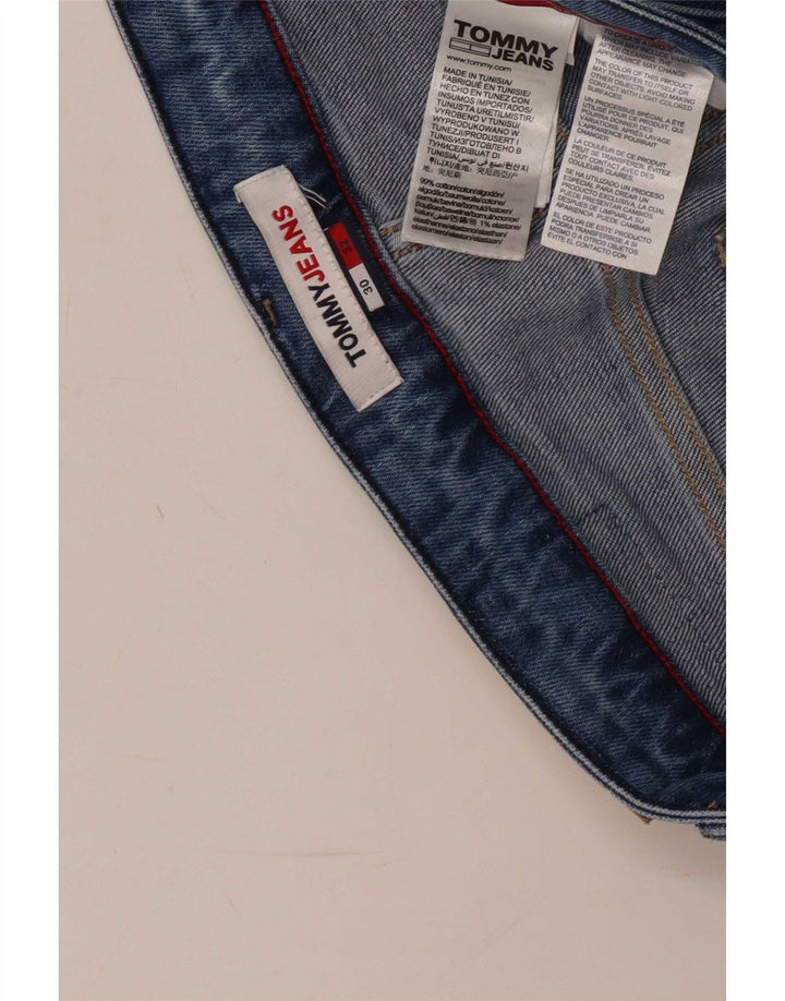 Tommy Hilfiger Mens Slim Jeans W30 L32 Blue Cotton