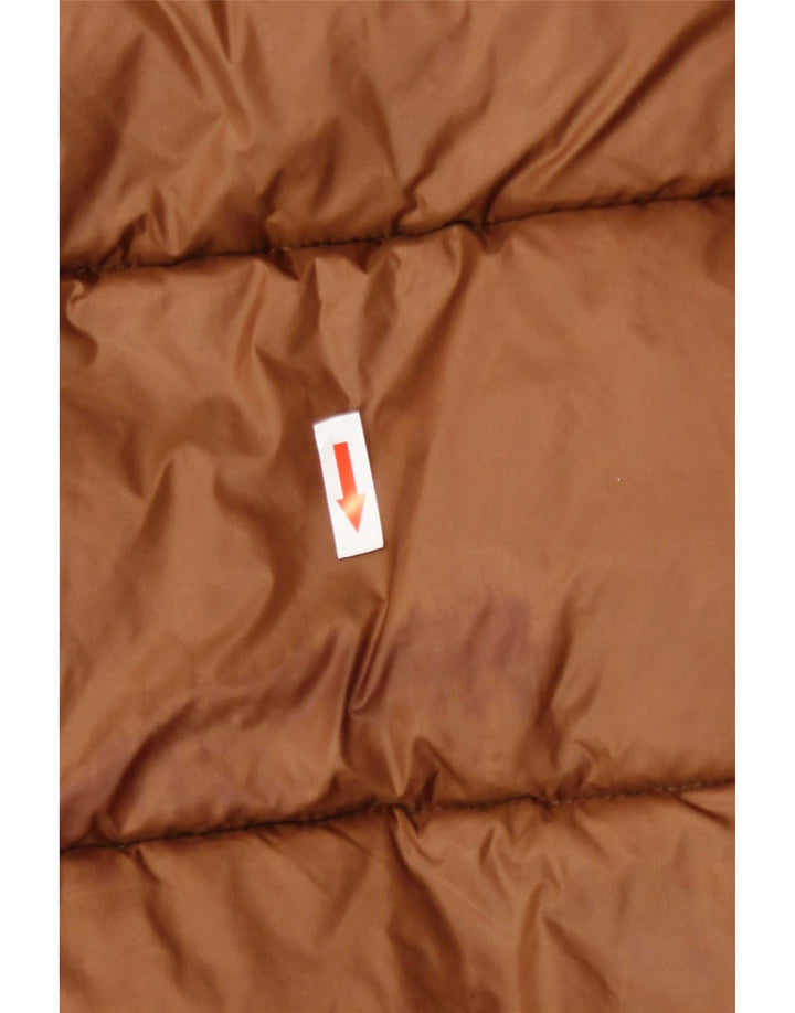 Replay Womens Oversized Padded Jacket UK 6 XS Brown