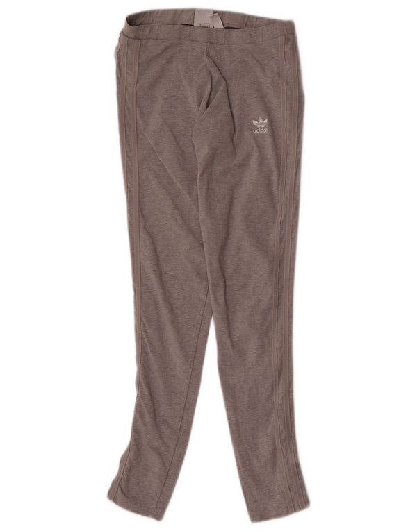 Adidas Womens Leggings UK 8 Small Grey
