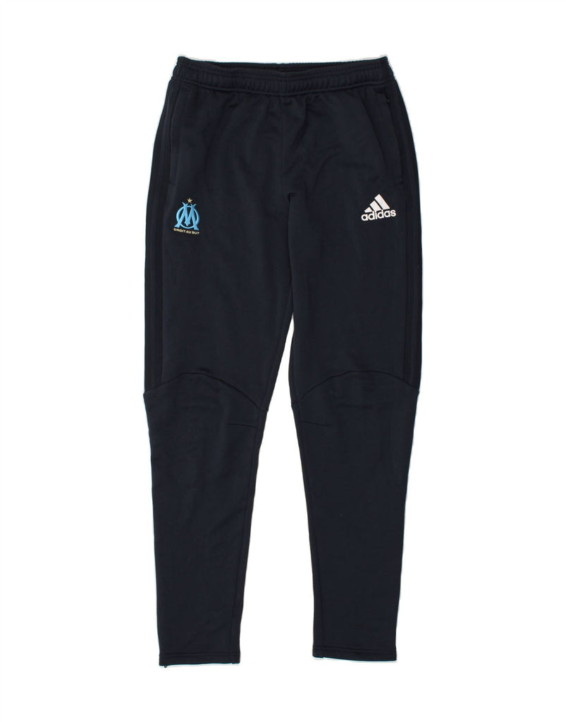 ADIDAS Boys Tracksuit Trousers 15-16 Years Navy Blue Polyester | Vintage Adidas | Thrift | Second-Hand Adidas | Used Clothing | Messina Hembry 