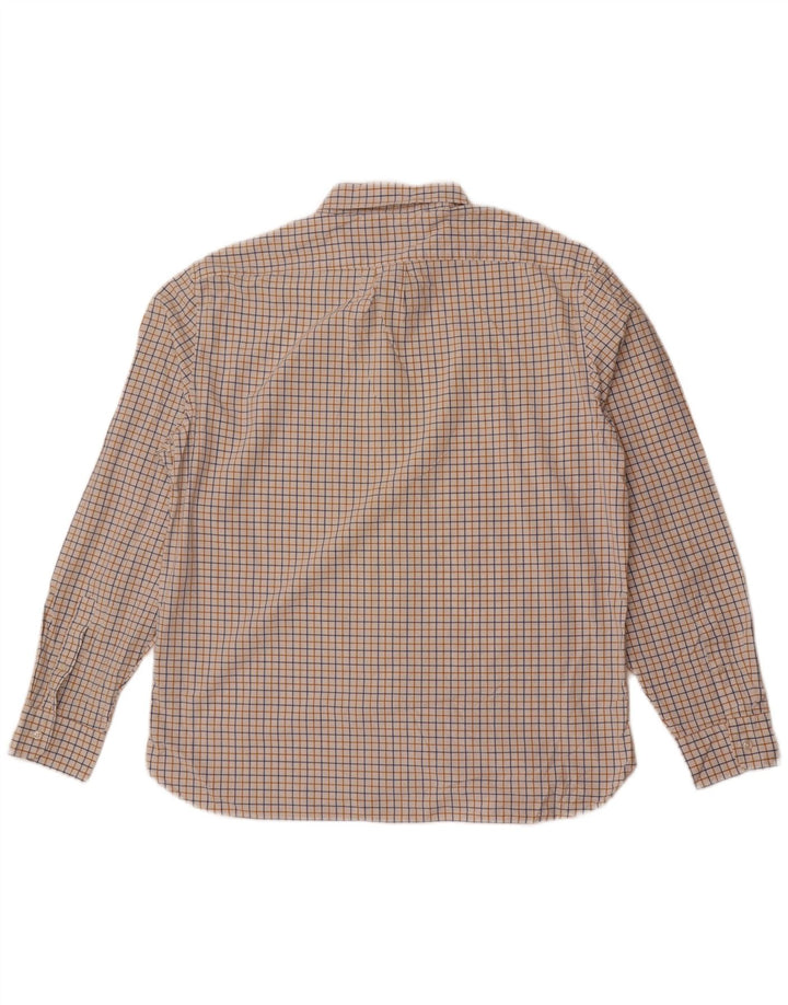 J. Crew Mens Classic Fit Shirt XL White Check Cotton