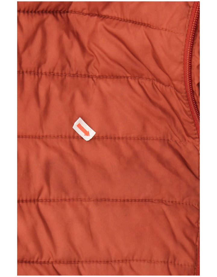 Quiksilver Mens Padded Jacket UK 38 Medium Brown Polyester