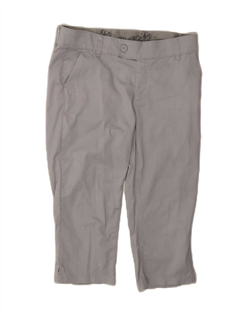LEE Womens Tapered Capri Trousers W33 L20 Grey Vintage Lee and Second-Hand Lee from Messina Hembry 