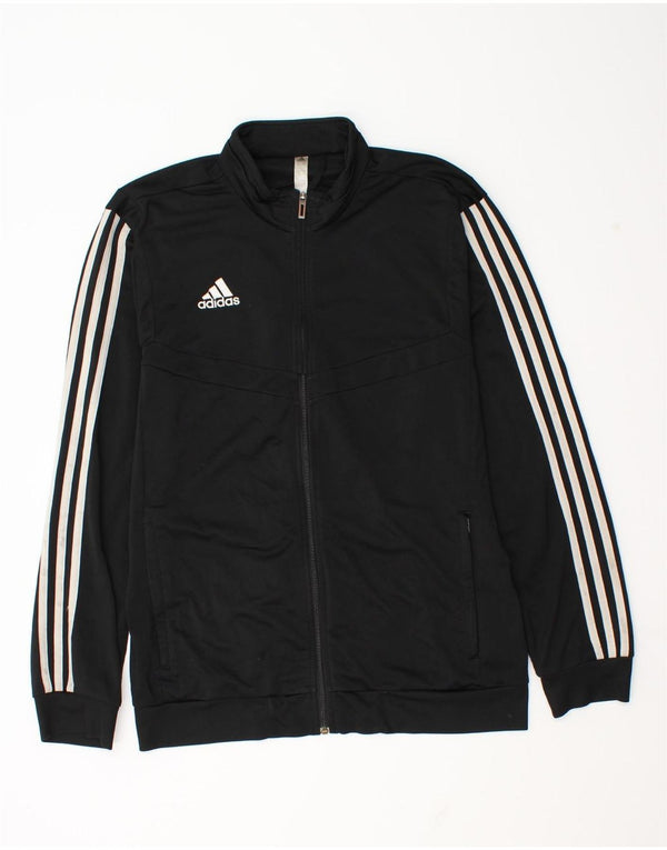 Adidas Mens Full Tracksuit Large  Black Polyester