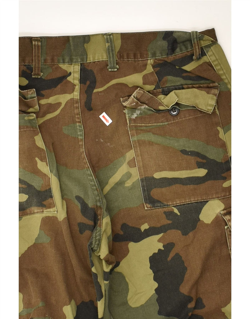 VINTAGE Mens Tapered Cargo Trousers IT 50 Large W34 L34  Khaki Camouflage | Vintage Vintage | Thrift | Second-Hand Vintage | Used Clothing | Messina Hembry 