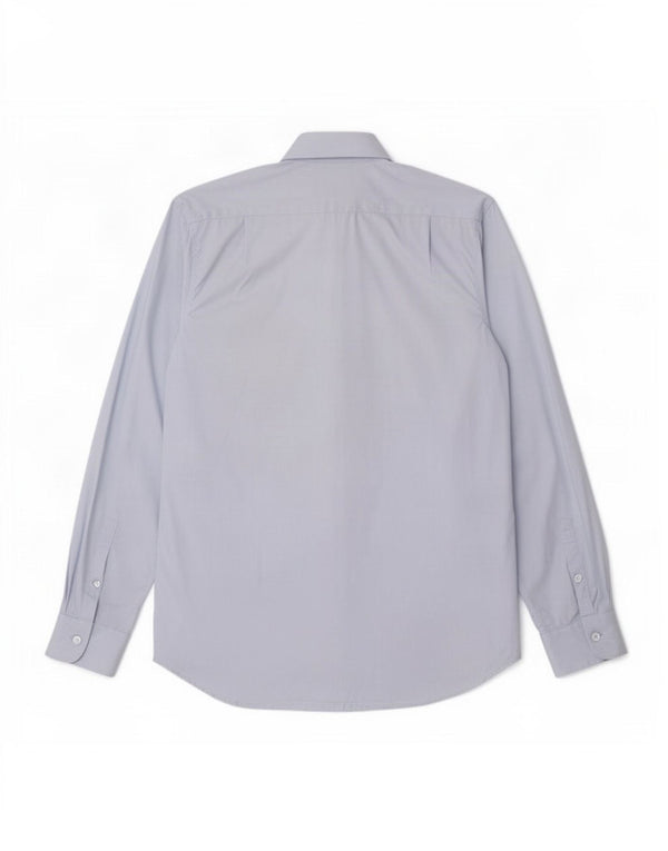 Dkny Mens Shirt Size 16 Large Blue Cotton