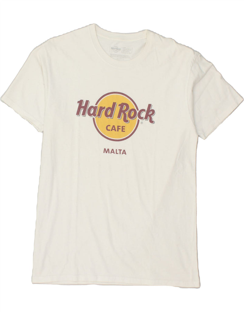 HARD ROCK CAFE Womens Graphic T-Shirt Top UK 16 Large White Cotton | Vintage Hard Rock Cafe | Thrift | Second-Hand Hard Rock Cafe | Used Clothing | Messina Hembry 