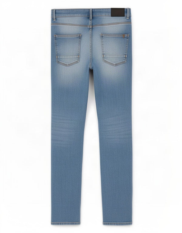 Zara Mens Slim Jeans EU 40 Medium W31 L30 Blue Cotton