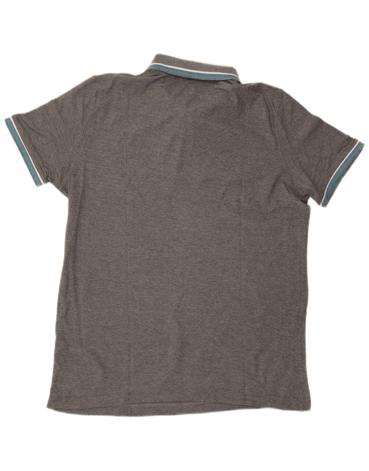 Lotto Mens Polo Shirt XL Grey Cotton