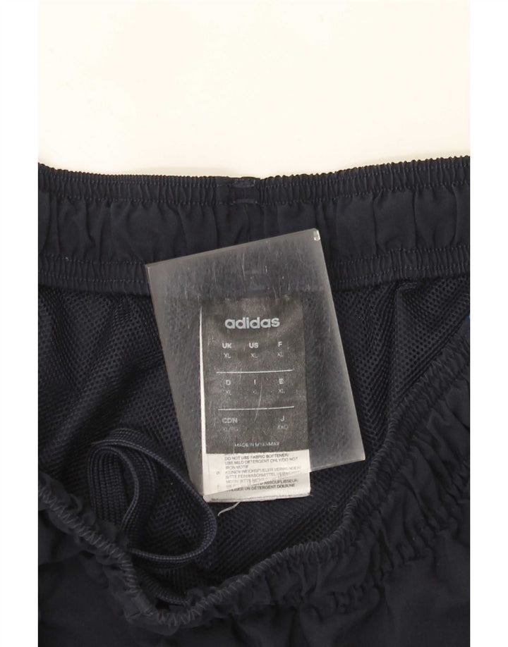 Adidas Mens Sport Shorts XL Navy Blue Polyester