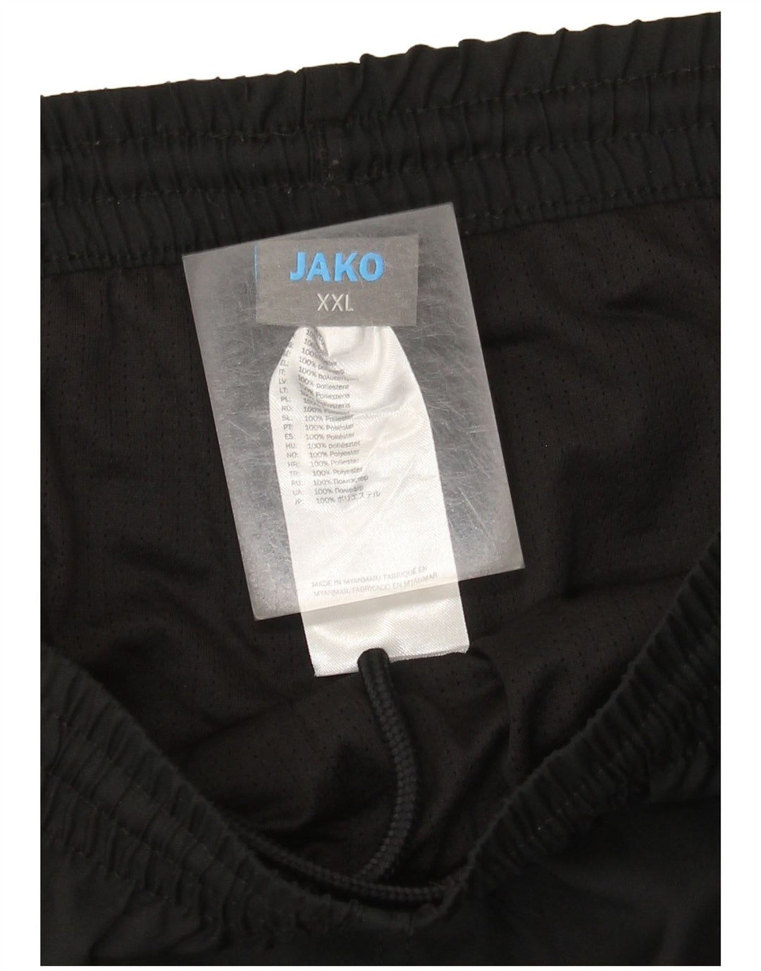 Jako Mens Tracksuit Trousers 2XL W42 L32 Black Polyester