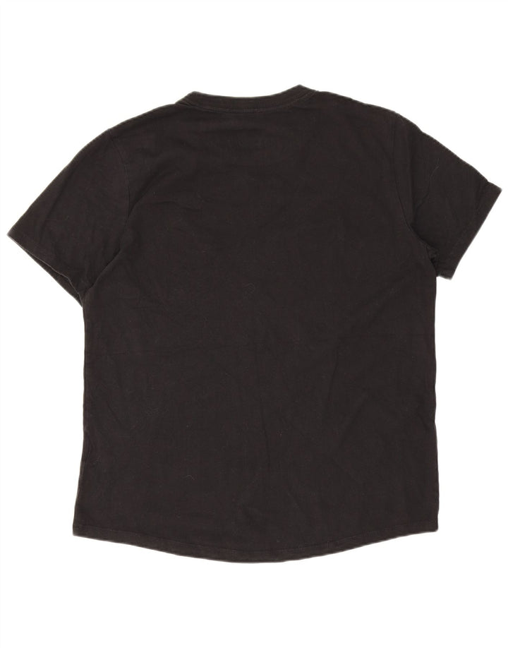Nike Womens T-Shirt Top UK 10 Small Black Cotton