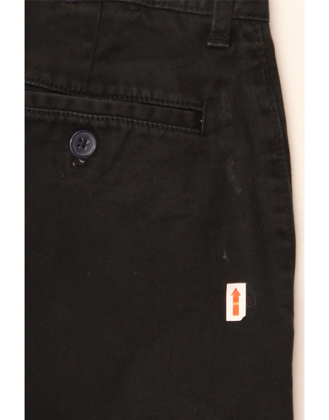 J. CREW Womens Flex Slim Chino Trousers W30 L30 Black Cotton Vintage J. Crew and Second-Hand J. Crew from Messina Hembry 