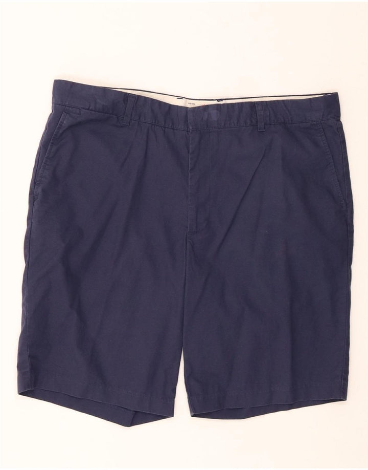 DOCKERS Mens Chino Shorts  W38 XL Navy Blue Cotton Vintage Dockers and Second-Hand Dockers from Messina Hembry 