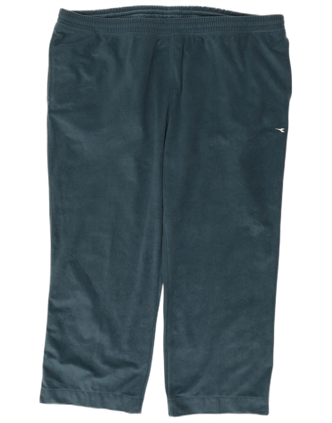 Diadora Mens Velour Tracksuit Trousers 2XL Green Polyester