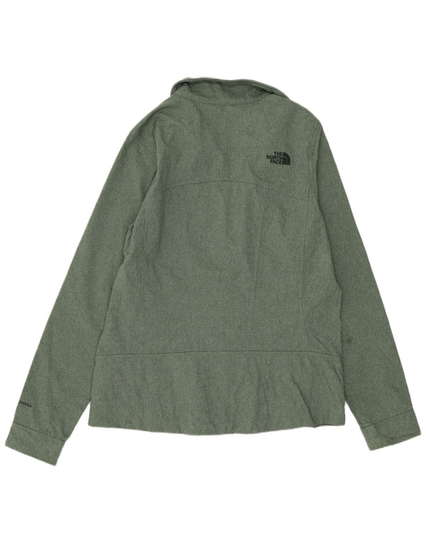 The North Face Womens Tracksuit Top Jacket UK 14 Medium Green Polyester