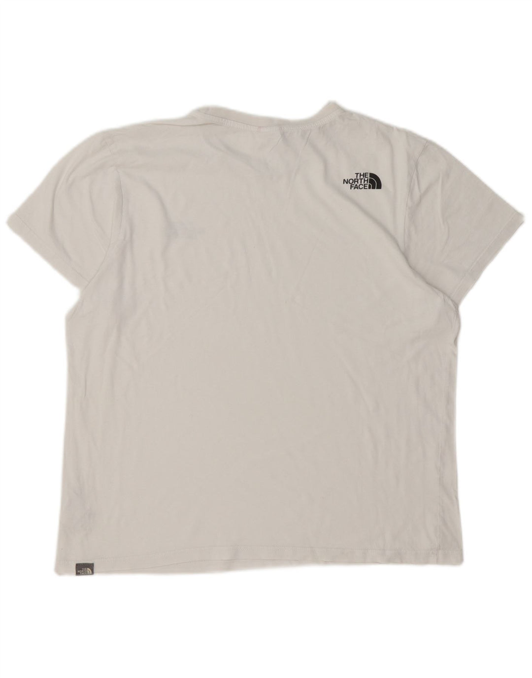 THE NORTH FACE Mens T-Shirt Top Large White Cotton