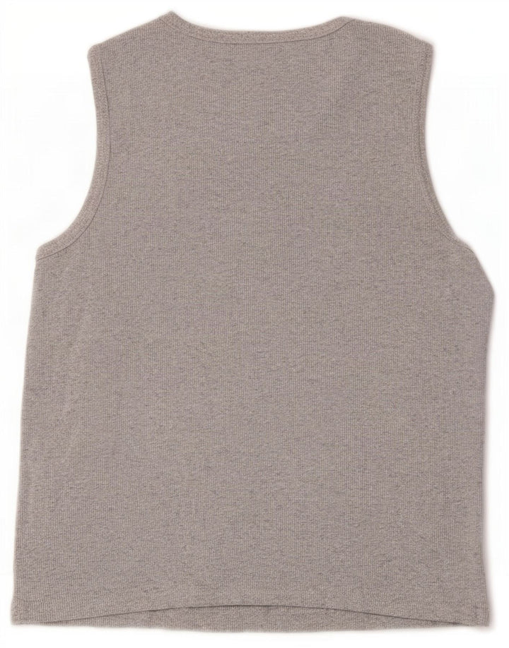 Wrangler Womens Vest Top UK 14 Large Grey