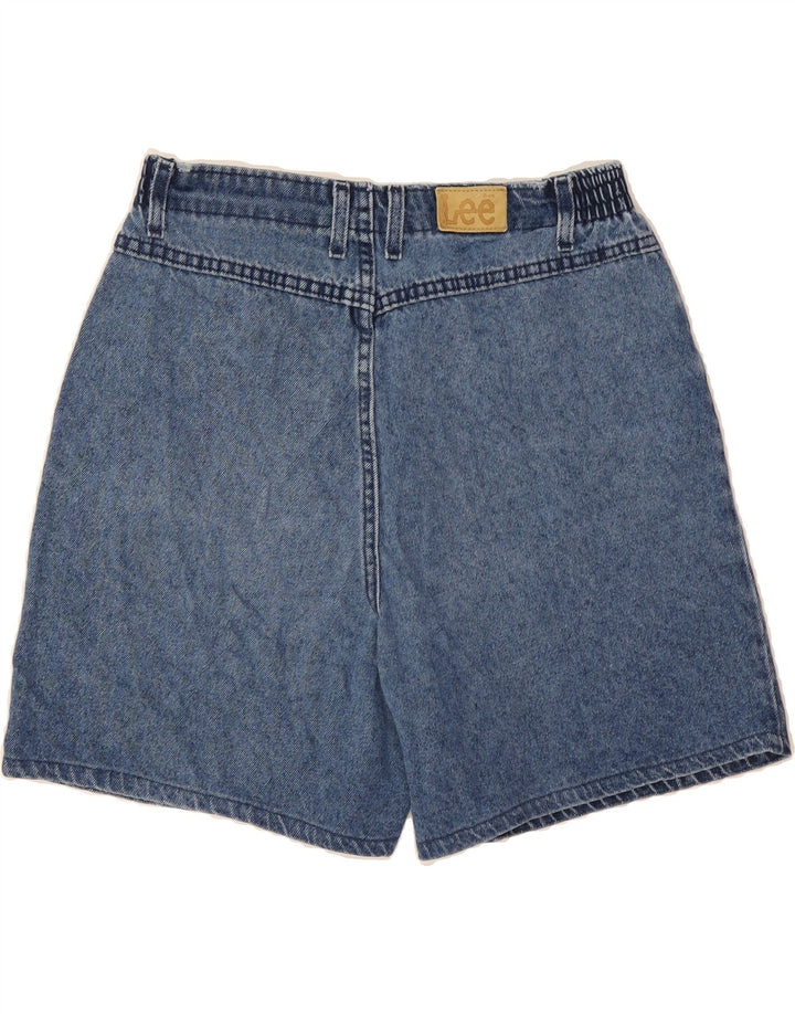LEE Womens High Waist Denim Shorts W32 Large Blue Vintage Lee and Second-Hand Lee from Messina Hembry 
