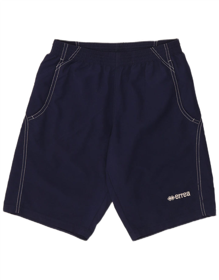 Errea Mens Sport Shorts Small Navy Blue