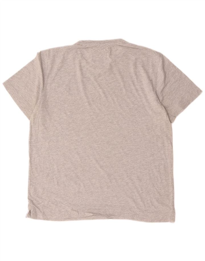 Crew Clothing Mens T-Shirt Top Large Grey Cotton
