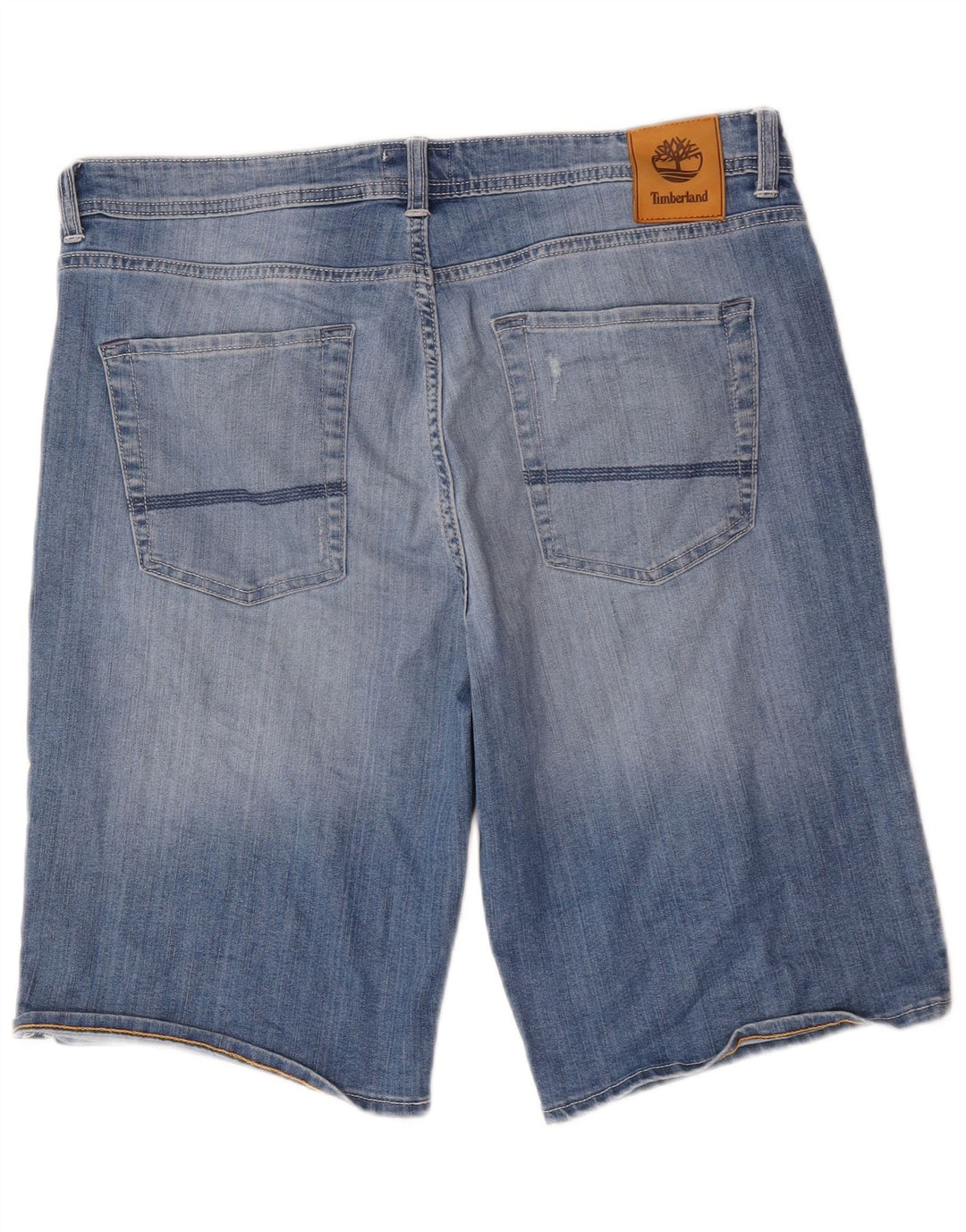 Timberland Mens Denim Shorts W36 Large Blue