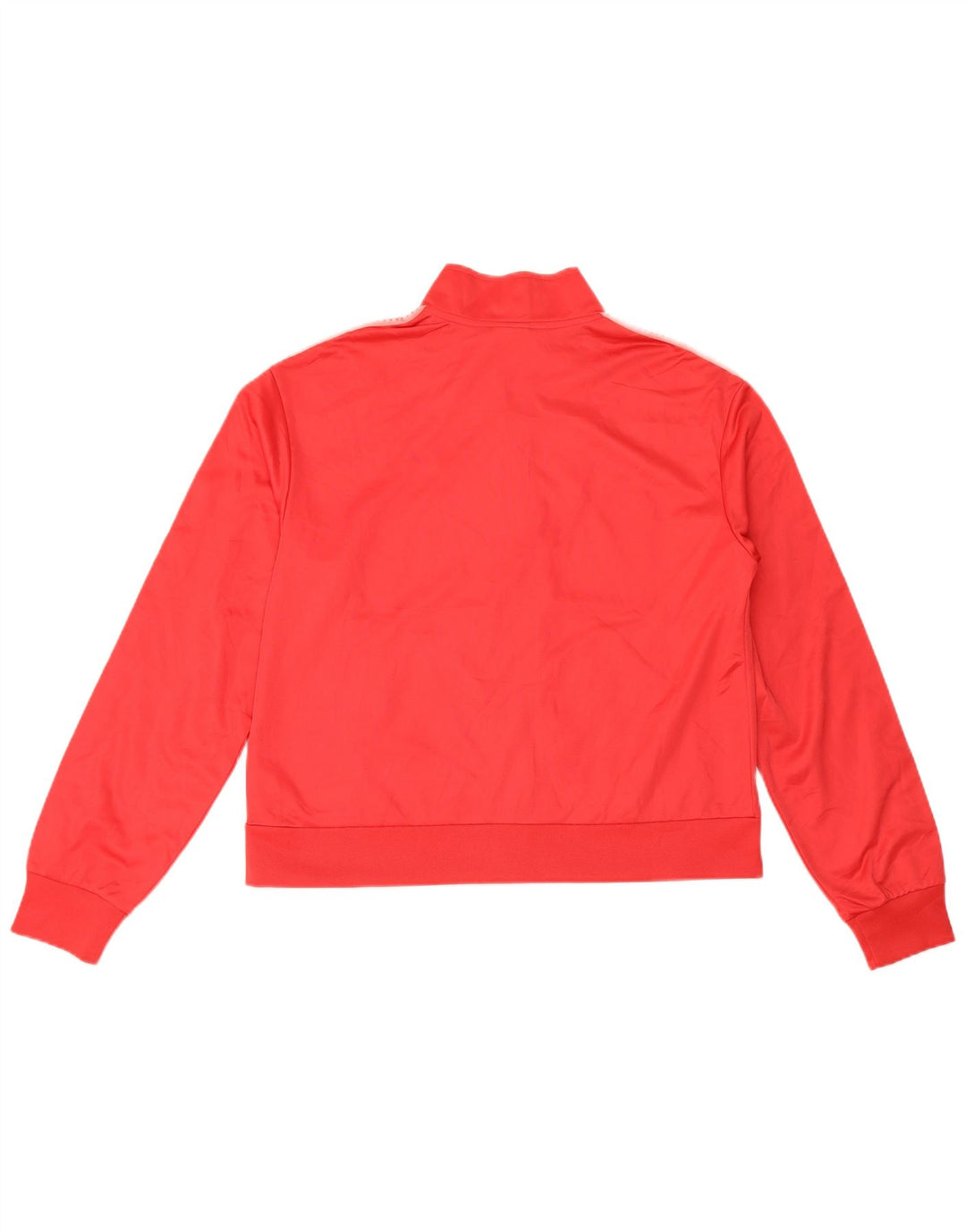 Diadora Womens Graphic Tracksuit Top Jacket UK 18 XL Red Polyester