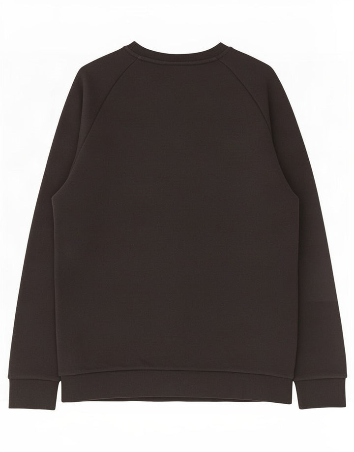 Adidas Mens Sweatshirt Jumper Medium Black Cotton