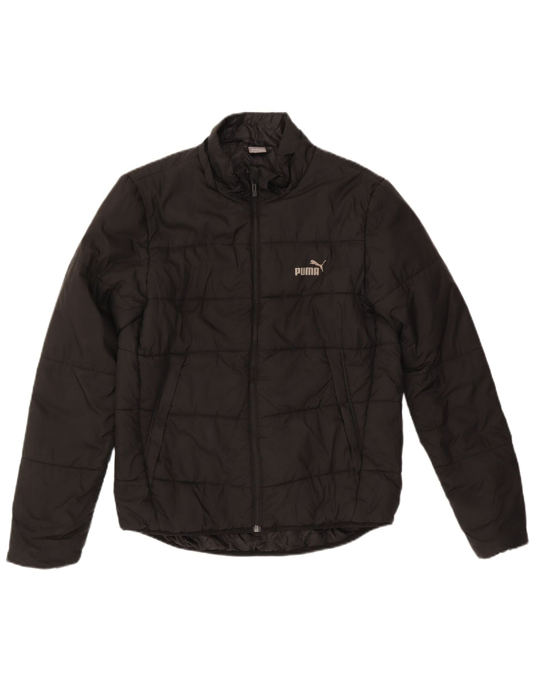 Puma Girls Padded Jacket 15-16 Years Black Polyester