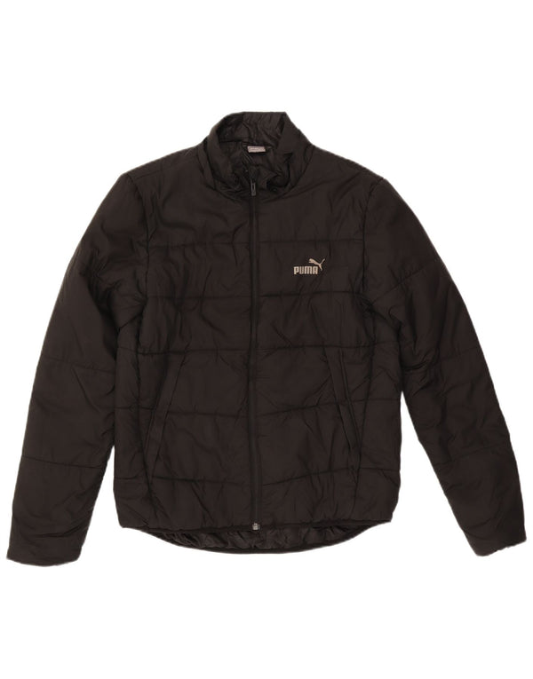 Puma Girls Padded Jacket 15-16 Years Black Polyester