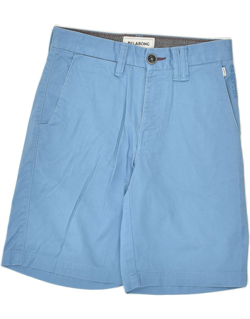 BILLABONG Boys Chino Shorts 9-10 Years W26 Blue Cotton | Vintage Billabong | Thrift | Second-Hand Billabong | Used Clothing | Messina Hembry 