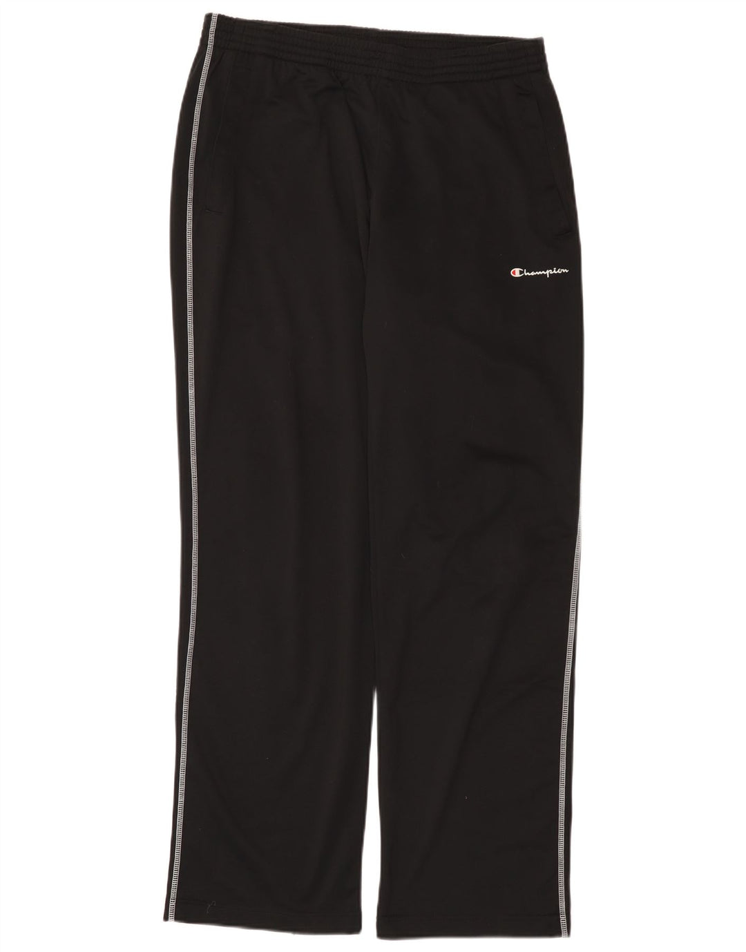 Champion Mens Tracksuit Trousers Large Black Polyester