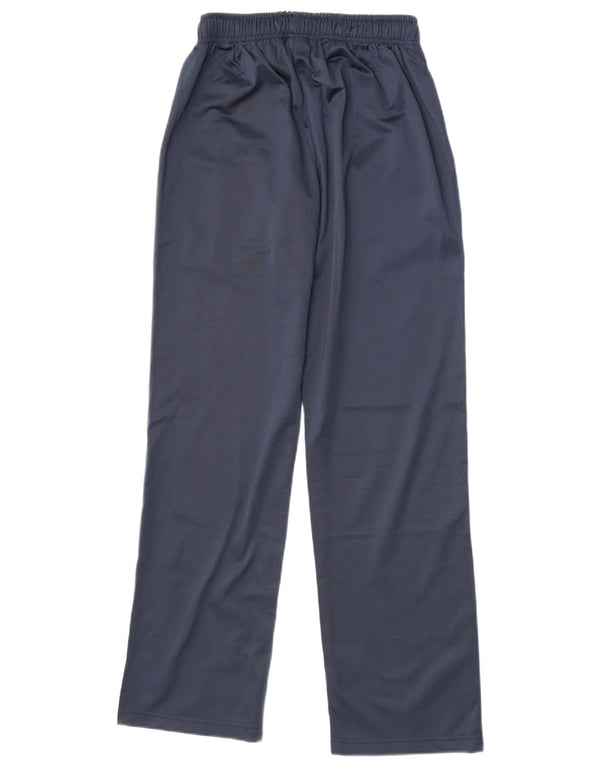 Asics Mens Tracksuit Trousers Small Navy Blue Polyester