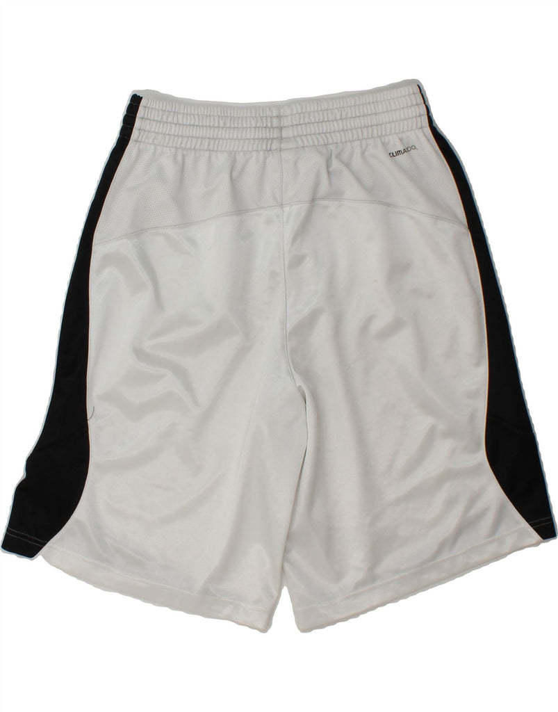 ADIDAS Mens Climacool Sport Shorts Medium  White Colourblock Polyester Vintage Adidas and Second-Hand Adidas from Messina Hembry 