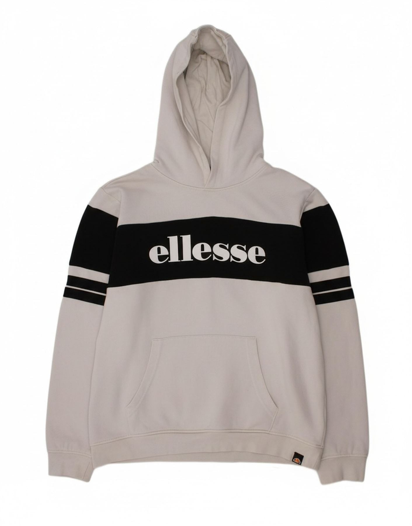 Felpa con cappuccio grafica ELLESSE per ragazzi 13-14 anni, cotone