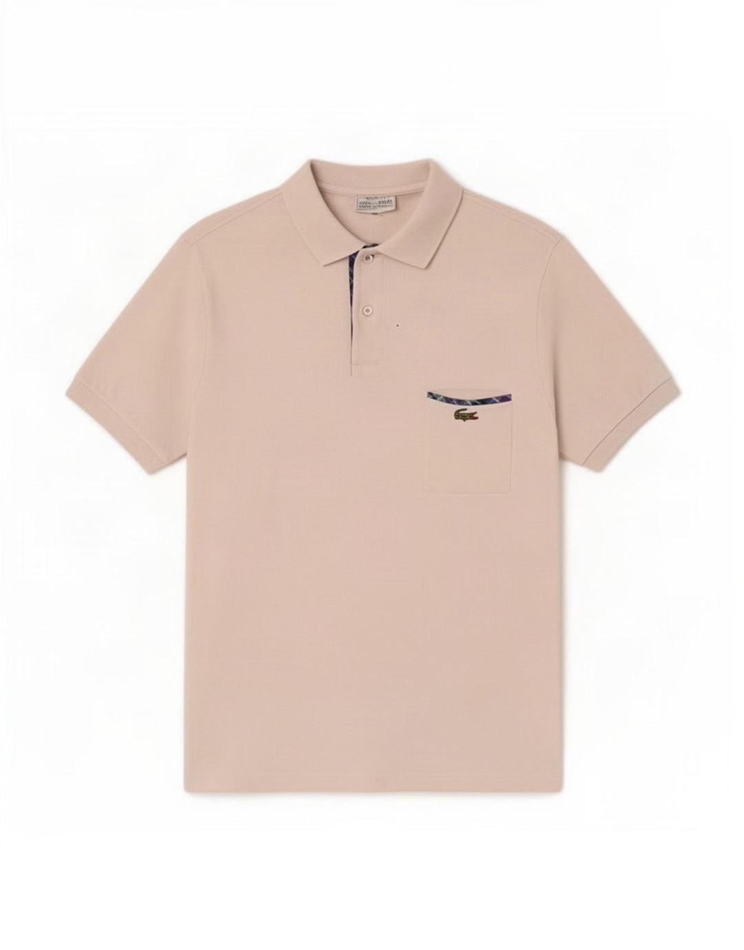 Lacoste Mens Polo Shirt Size 5 Large White Cotton