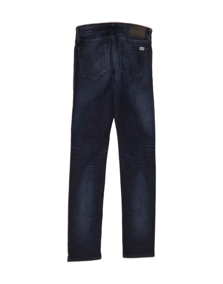 CALVIN KLEIN Womens Slim Jeans W28 L34 Navy Blue Cotton Vintage Calvin Klein and Second-Hand Calvin Klein from Messina Hembry 