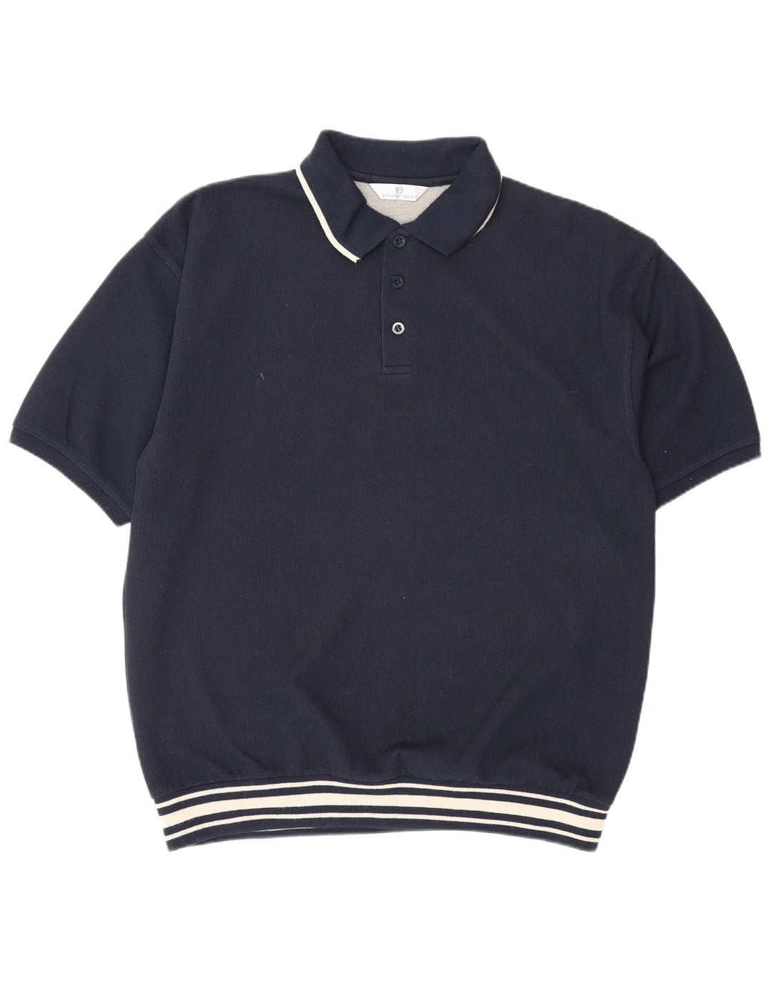 Essentials Mens Polo Shirt Large Navy Blue
