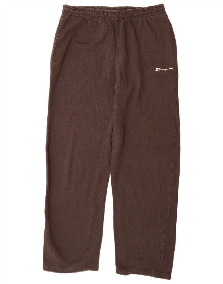 CHAMPION Mens Tracksuit Trousers Large  Brown Cotton