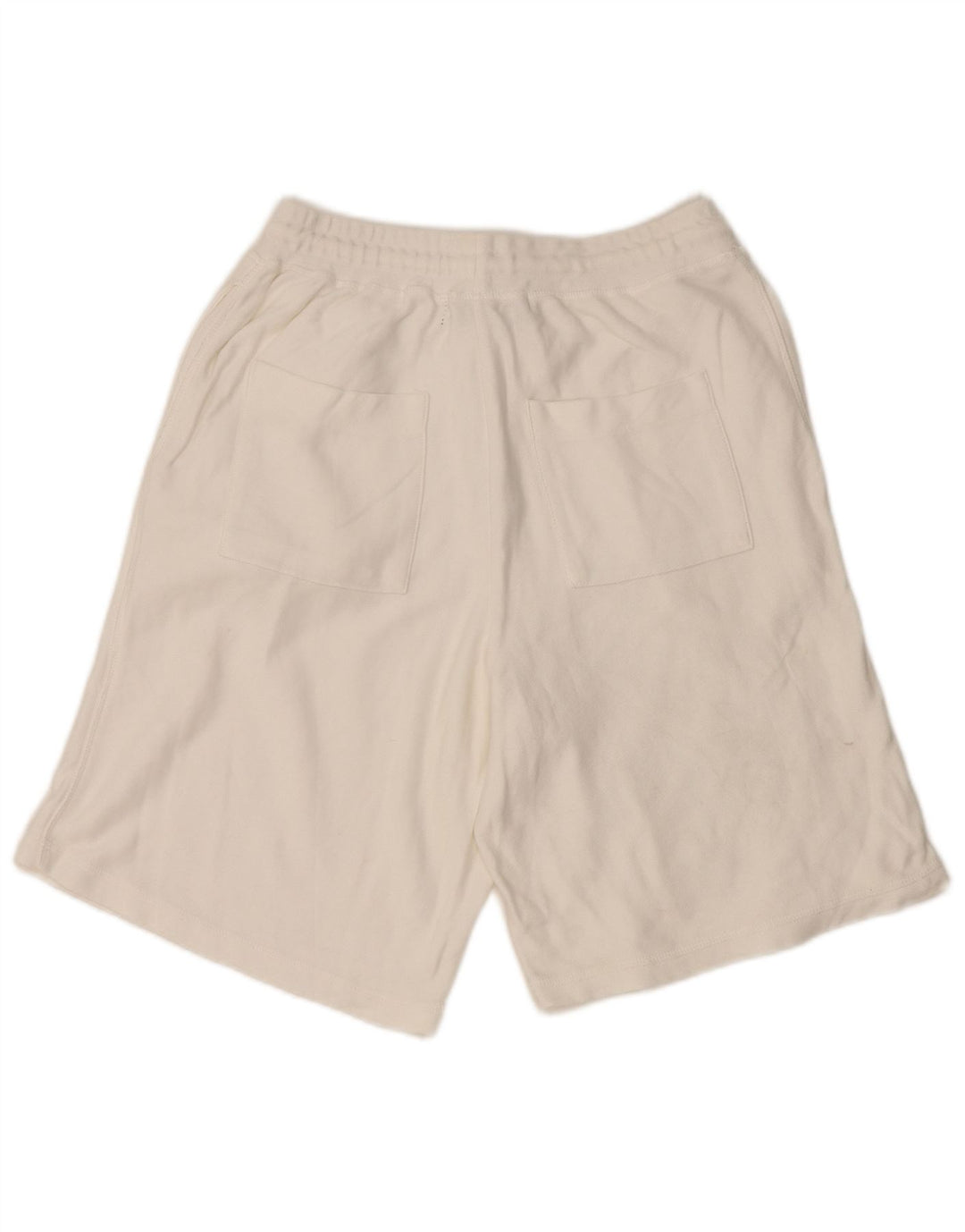 Zara Mens Sport Shorts Small  White Cotton
