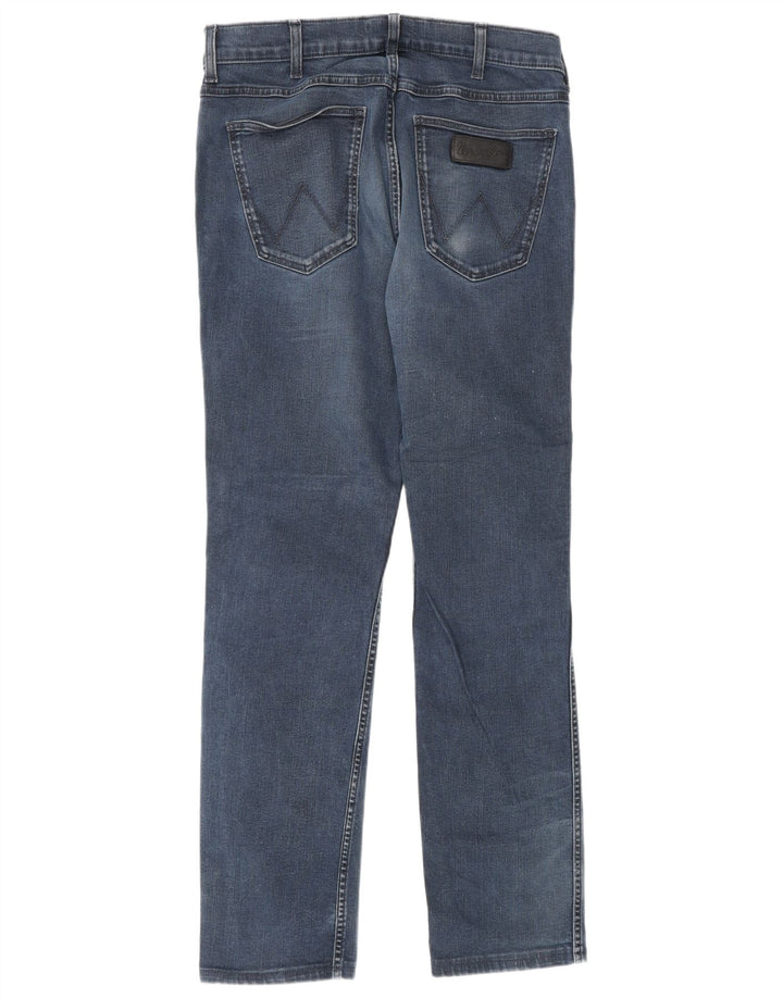 Wrangler Mens Straight Jeans W32 L30 Blue