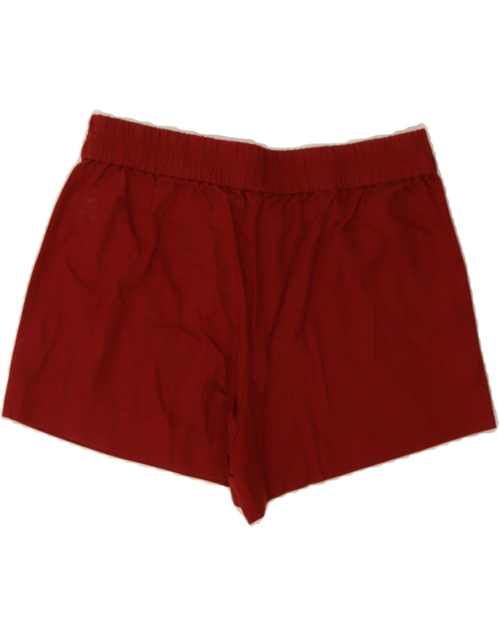 J. CREW Womens Casual Shorts US 4 Small W32 Red Cotton Vintage J. Crew and Second-Hand J. Crew from Messina Hembry 