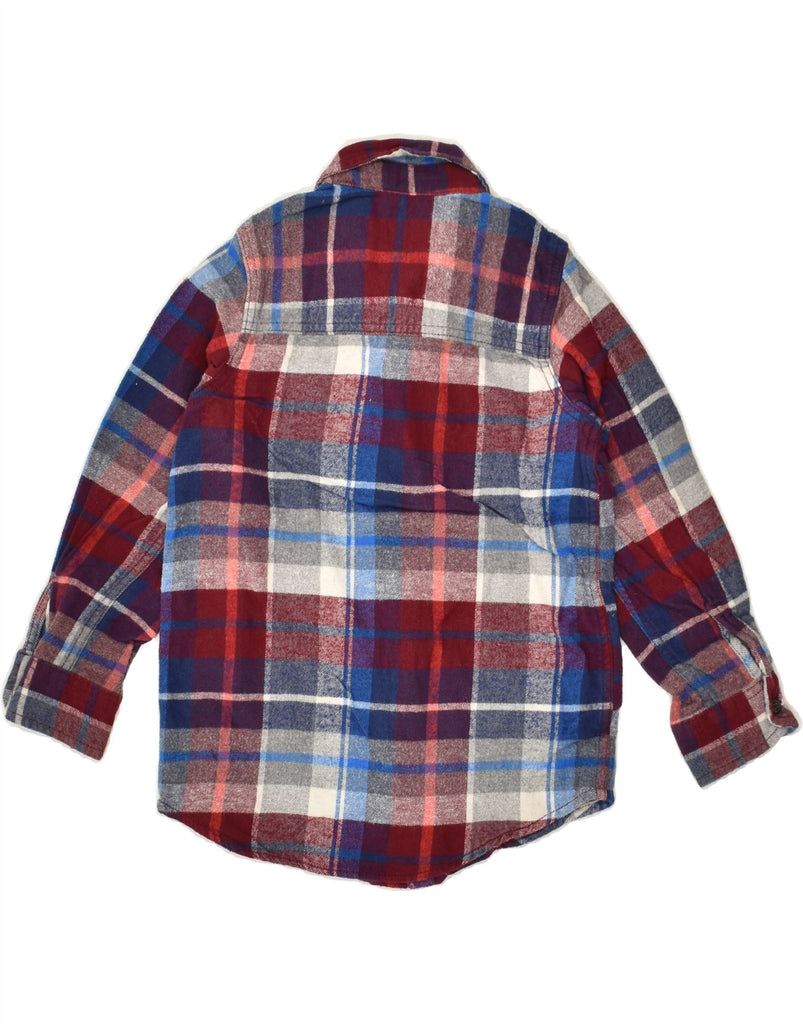 OSH KOSH Boys Flannel Shirt 6-7 Years Red Check Cotton | Vintage Osh Kosh | Thrift | Second-Hand Osh Kosh | Used Clothing | Messina Hembry 