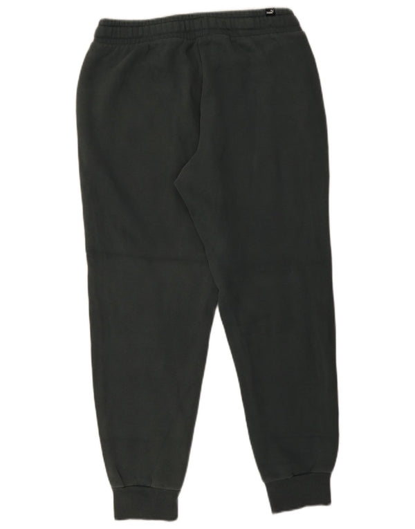 Puma Mens Tracksuit Trousers Joggers Medium Green Cotton