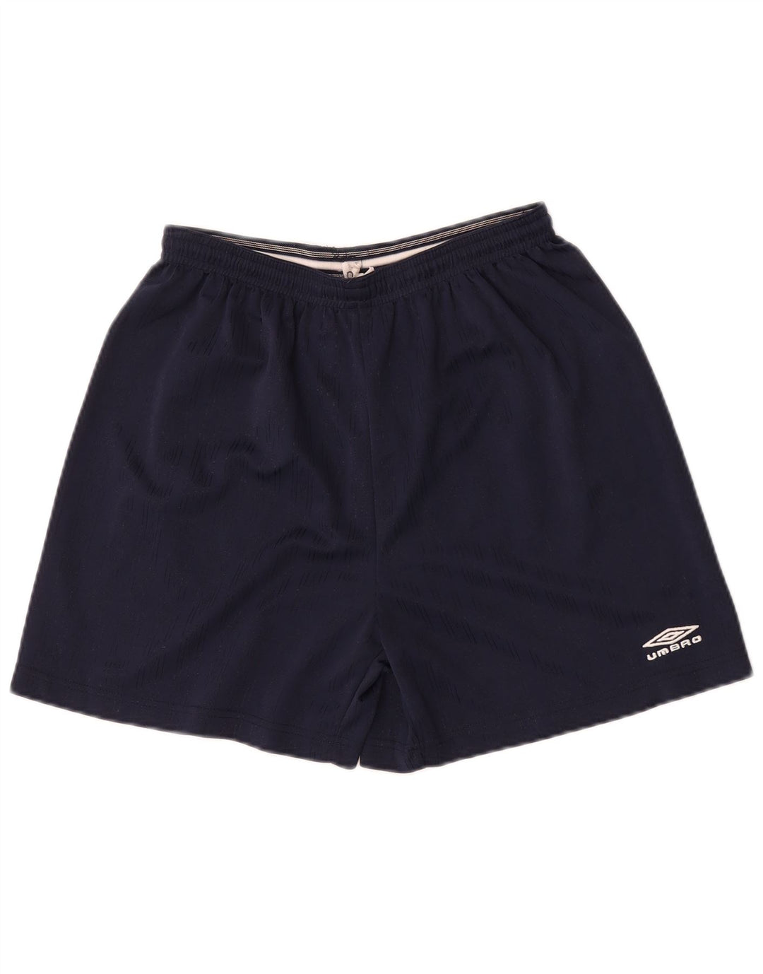 Umbro Mens Sport Shorts Large Navy Blue Polyester