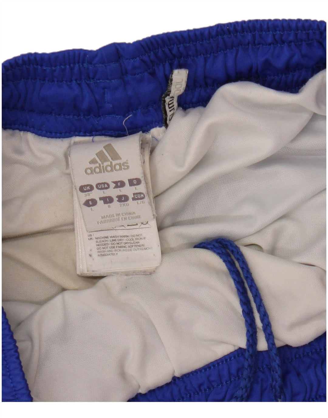 ADIDAS Mens Climacool Sport Shorts Large  Blue Colourblock Polyester