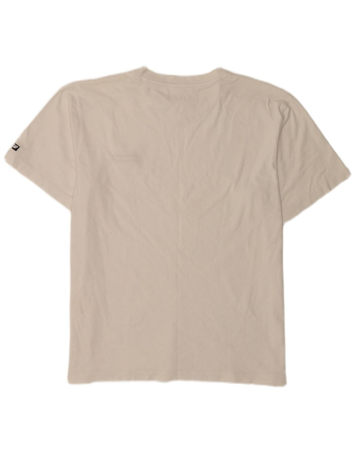 Reebok Mens T-Shirt Top XL White Cotton